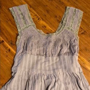 Free People Lace Detail Tank